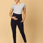 Combo Of Comfy Maternity Trackpants, Leggings & Joggers