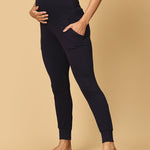 Combo Of Comfy Maternity Trackpants, Leggings & Joggers