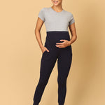 Combo Of Comfy Maternity Trackpants, Leggings & Joggers