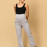 Comfy Maternity Trackpants - Grey