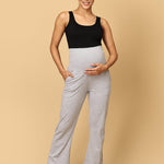 Comfy Maternity Trackpants - Grey