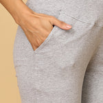 Comfy Maternity Trackpants - Grey