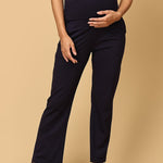 Comfy Maternity Trackpants - Navy Blue